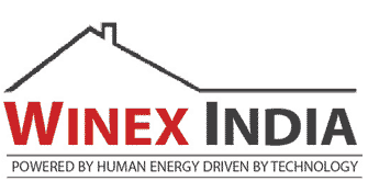 Logo Winex India Banner and Home Button